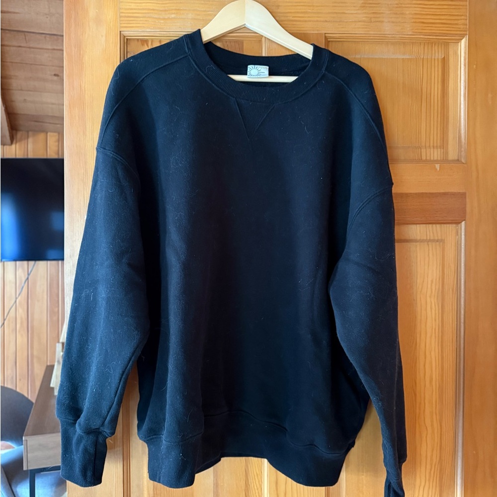 Aerie Cloud Fleece Oversized Crewneck Sweatshirt